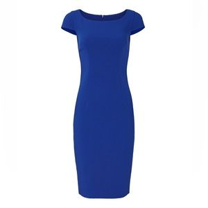 Black Halo Amari sheath, size 16, cobalt